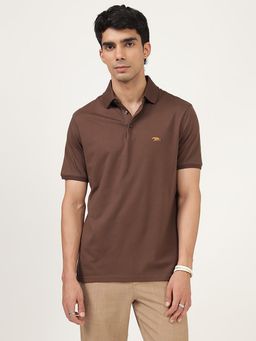 Andamen - Regular Fit Solid Mens Casual Polo T-Shirt
