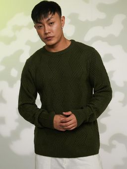Campus Sutra - Mens Round Neck Sweater
