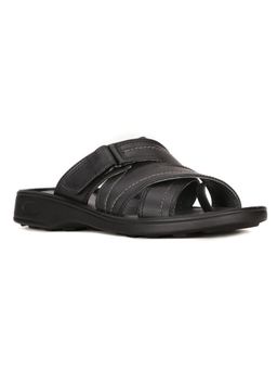 Bata - Solid Black Sandals