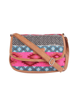 Astrid - Multicolor Textured Crossbody Sling Bag