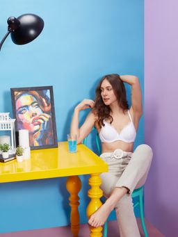 Vero Moda Intimates - Padded Under-Wired T-Shirt Bra - White