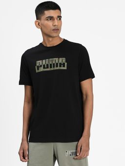 Puma - Camo Graphic Men Black T-Shirt