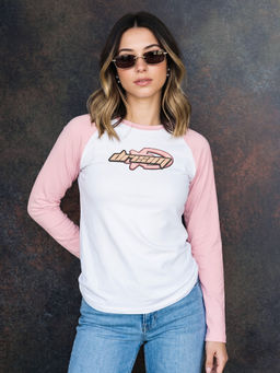 JUNEBERRY - Women's Dream Printed Raglan Sleeve T-Shirt