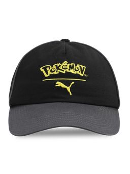 Puma - Unisex X Pokemon Youth Stitched Dad Cap-Black