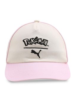 Puma - Unisex X Pokemon Youth Stitched Dad Cap-White