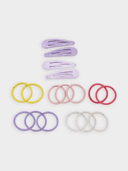 Mi Arcus - Hair Tic-Tac Pins With Rubber Bands For Girls