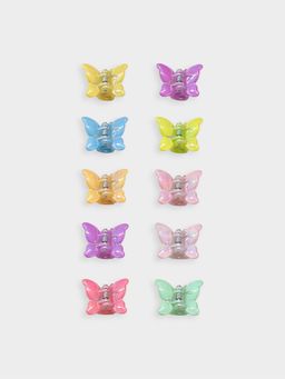 Mi Arcus - Multicolor Solid Hair Accessories Claws-Cluture for Girls