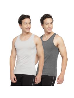 La Intimo - Regular Restful Multi-Color Vest (Pack of 2)