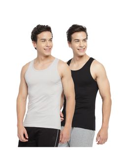 La Intimo - Multicolor Regular Restful Pull On Vest (Pack of 2)