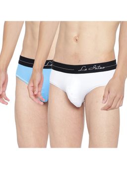 La Intimo - Multicolor Solid Everyday Active Brief (Pack of 2)