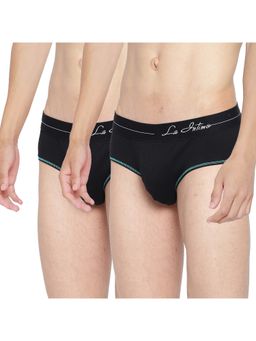 La Intimo - Everyday Active Black Brief (Pack of 2)
