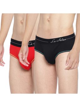 La Intimo - Multi-Color Brief (Pack of 2)