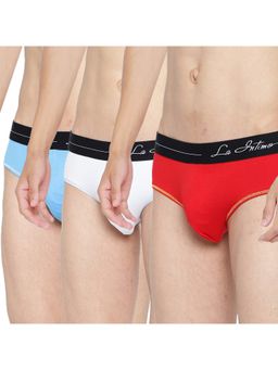 La Intimo - Multicolor Everyday Active Brief (Pack of 3)