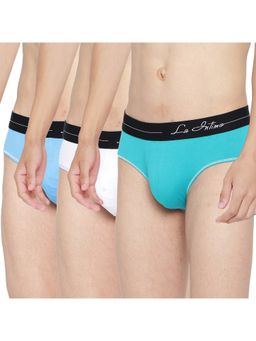 La Intimo - Multi-Color Everyday Active Brief (Pack of 3)