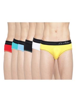 La Intimo - Multicolor Everyday Active Brief (Pack of 6)