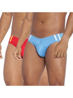 La Intimo - Multicolor Stripes Fashion Brief (Pack of 2)