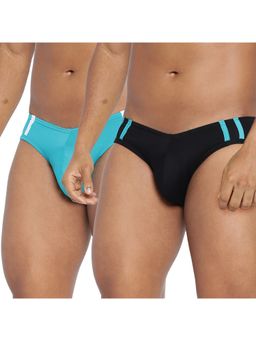 La Intimo - Multi-Color Stripes Fashion Brief (Pack of 2)