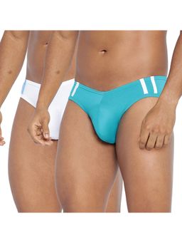 La Intimo - Multicolor Stripes Regular Brief (Pack of 2)