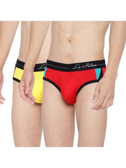 La Intimo - Multicolor Pull On Modern Pattern Brief (Pack of 2)