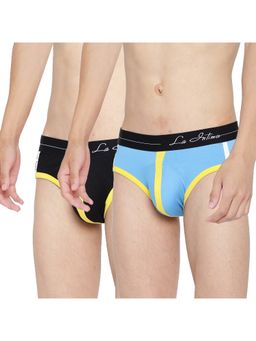 La Intimo - Multi-Color Retro Style Brief (Pack of 2)