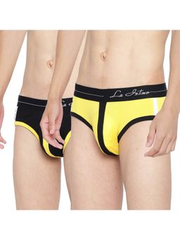 La Intimo - Multicolor Pull On Retro Style Brief (Pack of 2)