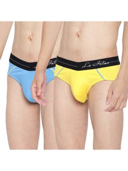 La Intimo - Multicolor Power Brief (Pack of 2)