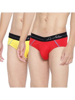 La Intimo - Multicolor Pull On Power Brief (Pack of 2)