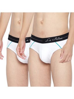 La Intimo - White Power Brief (Pack of 2)