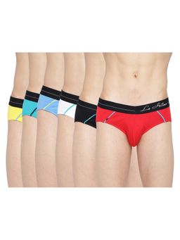 La Intimo - Multicolor Power Brief (Pack of 6)