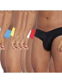 La Intimo - Multicolor Fanboy Style Brief (Pack of 5)