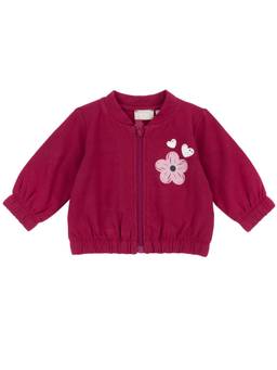 Chicco - Girls Maroon Printed Sweatshirt