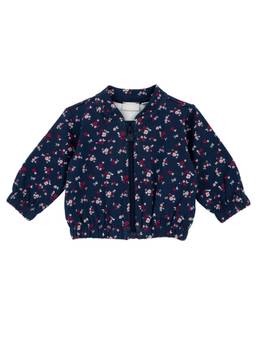 Chicco - Girls Navy Blue Printed Sweatshirt