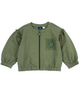 Chicco - Girls Green Applique Sweater