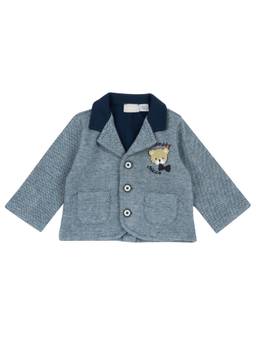 Chicco - Boys Grey Applique Jacket