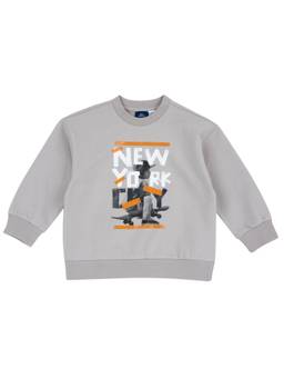 Chicco - Boys Grey Printed Sweatshirt