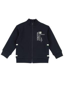 Chicco - Boys Navy Blue Printed Sweatshirt