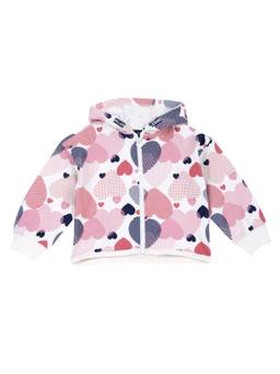 Chicco - Girls White Printed Sweatshirt