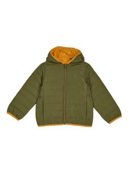 Chicco - Boys Green Solid Puffer Jacket