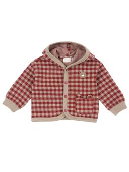 Chicco - Boys Beige Checked Sweatshirt
