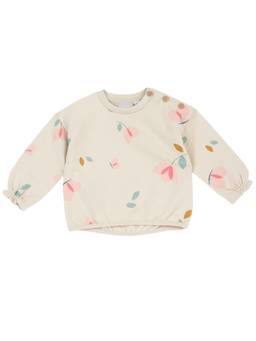 Chicco - Girls Beige Printed Sweatshirt