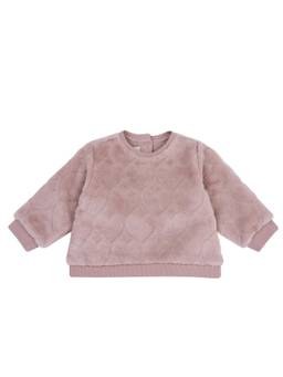 Chicco - Girls Pink Self Design Sweatshirt