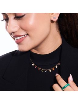 ANAQA JEWELS - Rainbow Chain Necklaces