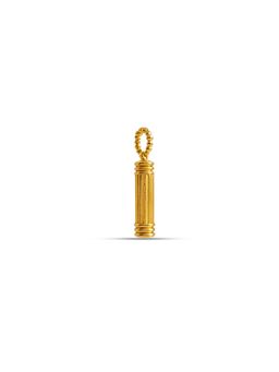 Arvino - Vintage Column Gold Pendant Charm