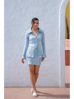 Meko Studio - Blue Denise Co-Ord Set