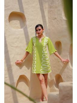 Meko Studio - Lauren Green Mini Dress