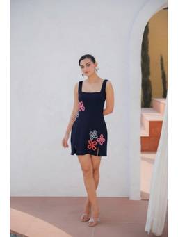 Meko Studio - Lina Navy Blue Dress