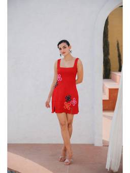 Meko Studio - Lina Orange Dress