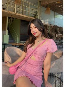 Shubh Shree Studio - Pink Dolled Up Mini Dress