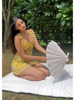 Shubh Shree Studio - Yellow Sunset Chaser Dress