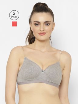 Floret - Lightly Padded T-Shirt Bra (Pack of 2)